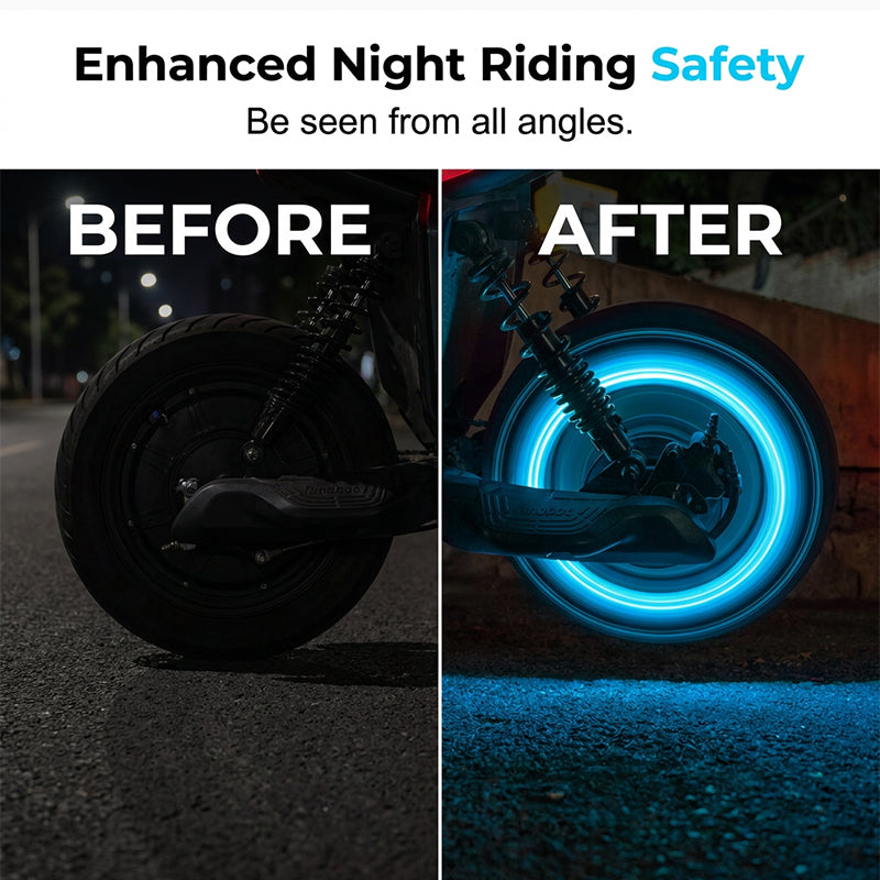 🔥Lampe de bouchon de valve de moto sans fil✨