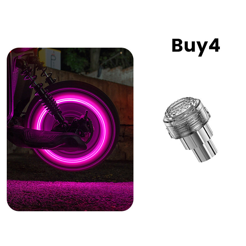 🔥Lampe de bouchon de valve de moto sans fil✨