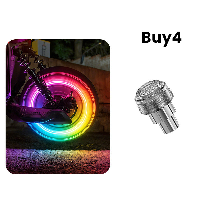🔥Lampe de bouchon de valve de moto sans fil✨