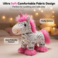 Kit de peluche licorne à colorier soi-même