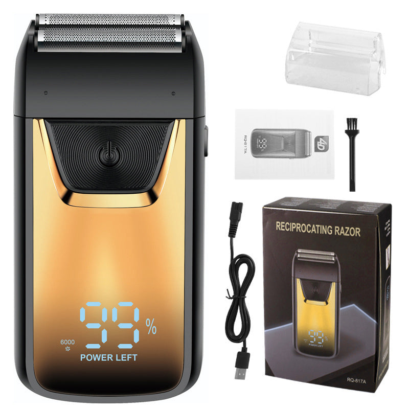 📢📢50 % DE RÉDUCTION !!!⏰Mini rasoir électrique portable avec écran LED