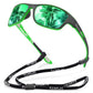 Lunettes de soleil de sport outdoor pour homme 2026 avec verres polarisés anti-éblouissement