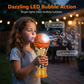 Souffleur de bulles lumineux pour trophées de football et de basketball