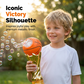 Souffleur de bulles lumineux pour trophées de football et de basketball