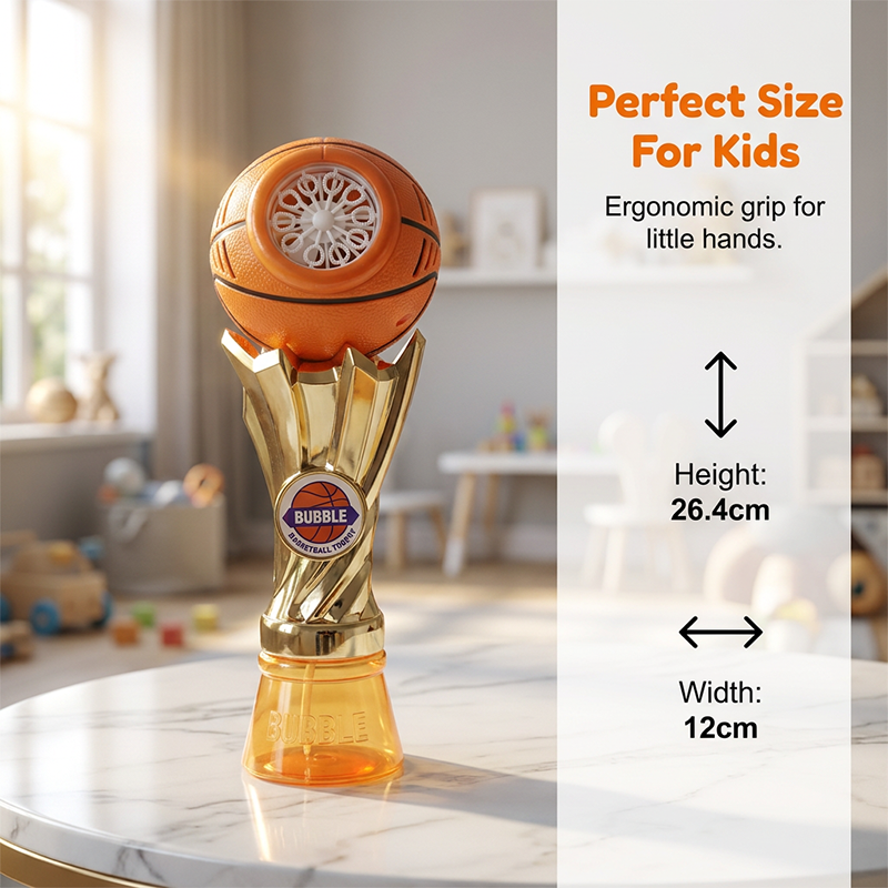 Souffleur de bulles lumineux pour trophées de football et de basketball