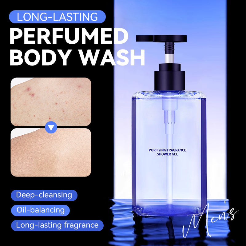 Gel douche parfumé longue durée pour hommes
