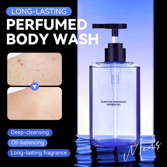 Gel douche parfumé longue durée pour hommes