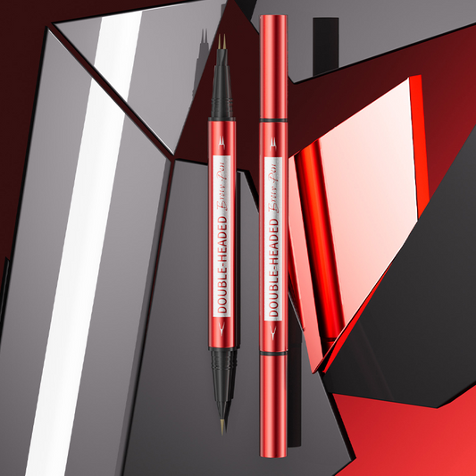 🔥 50% DE RÉDUCTION ! ✨Crayon à sourcils et eyeliner waterproof double embout