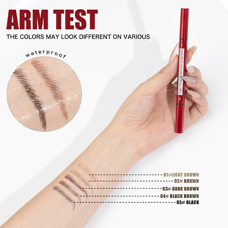 🔥 50% DE RÉDUCTION ! ✨Crayon à sourcils et eyeliner waterproof double embout