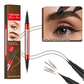 🔥 50% DE RÉDUCTION ! ✨Crayon à sourcils et eyeliner waterproof double embout