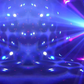 Boule lumineuse magique éblouissante pour scène, karaoké et fêtes à domicile