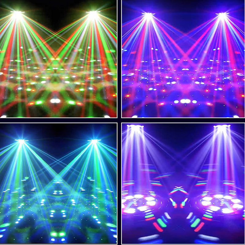 Boule lumineuse magique éblouissante pour scène, karaoké et fêtes à domicile