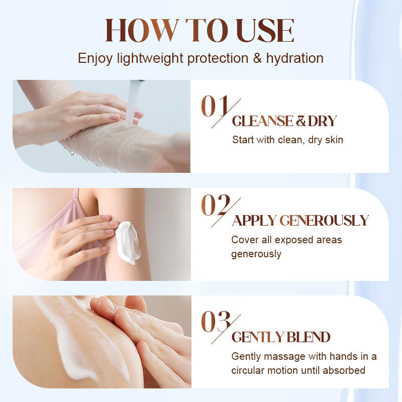 ⏰🔥OFFRE LIMITÉE : 50 % DE RÉDUCTION ! 💖Sérum solaire quotidien léger avec protection UV