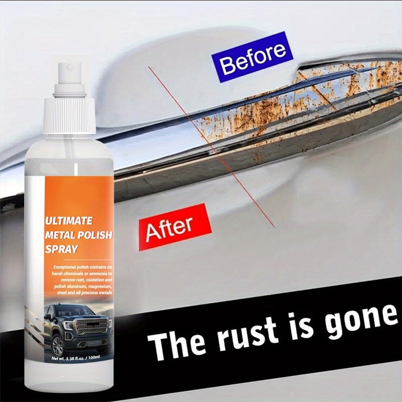 Spray de polissage ultime pour métaux