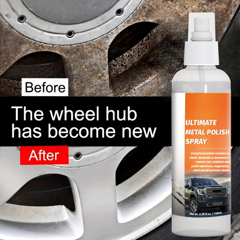 Spray de polissage ultime pour métaux