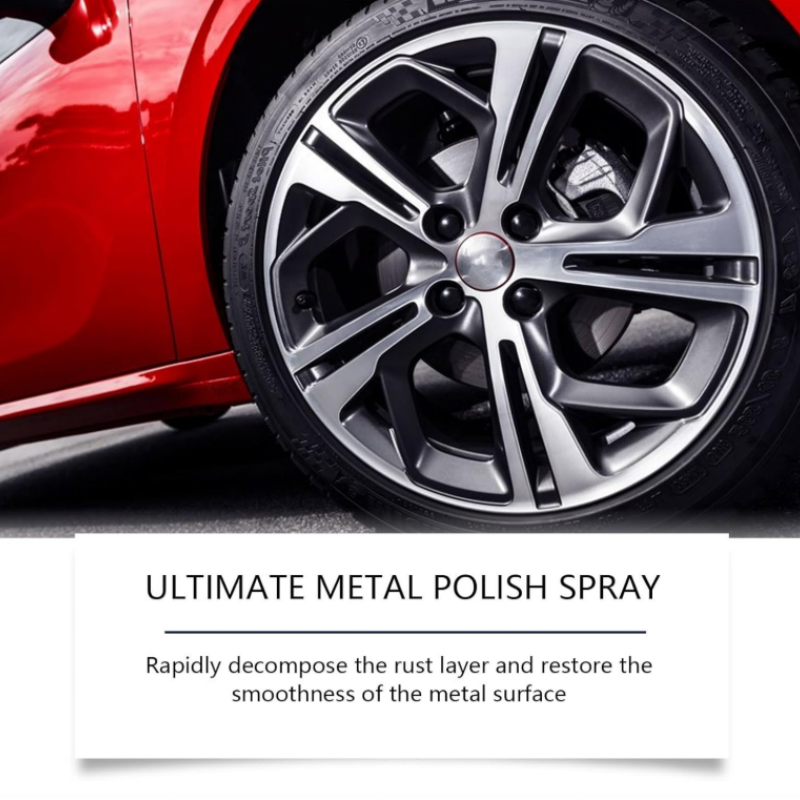 Spray de polissage ultime pour métaux