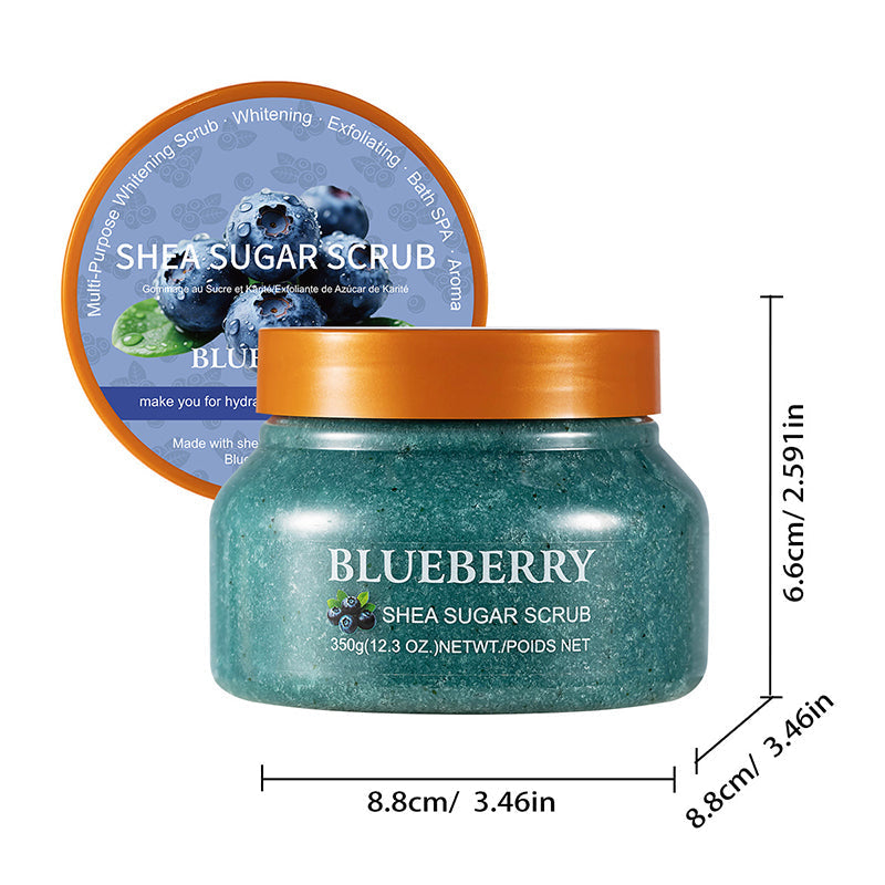 Gommage corporel exfoliant et éclaircissant