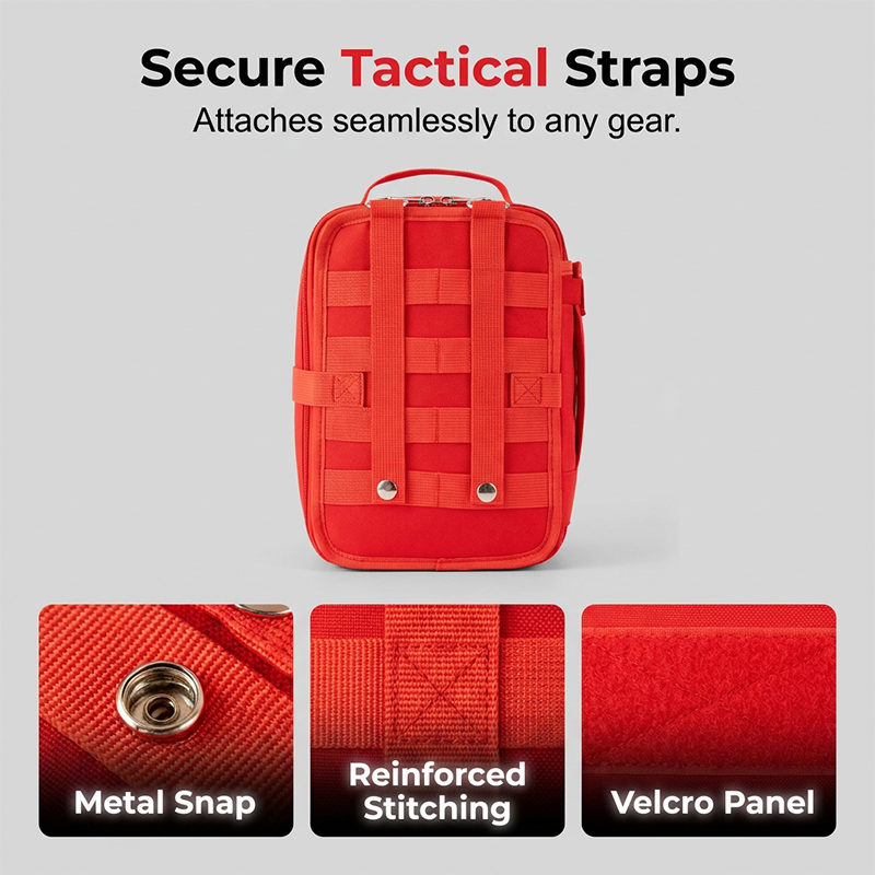 🚑 PROMO LIMITÉE 50% DE RÉDUCTION ! 🩹 Sac Organisateur Médical d’Urgence – Tissu Oxford, Modules Intelligents, Fixation Tactique 🏥