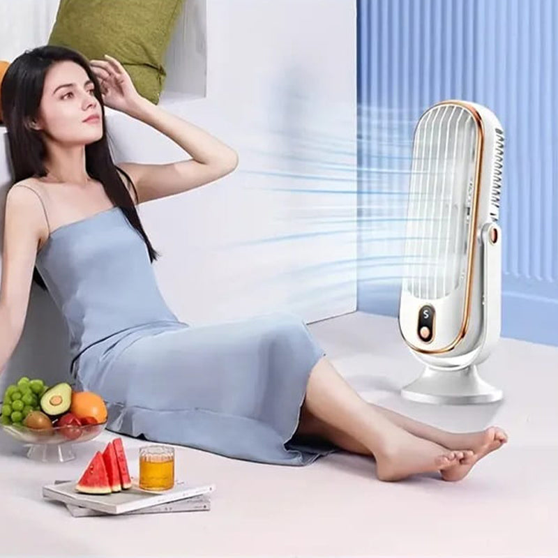 🥳SOLDES EXCEPTIONNELLES 2026🥳💞PLUS DE 50 000 EXEMPLAIRES VENDUS !👵  Ventilateur de table portable avec fonction climatisation et 5 vitesses de ventilation