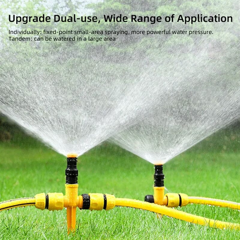 ✨Nouveauté✨Système d'irrigation automatique à rotation à 360 ° pour jardin, pelouse, terrasse.