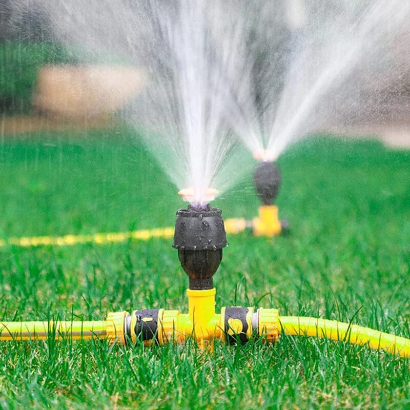 ✨Nouveauté✨Système d'irrigation automatique à rotation à 360 ° pour jardin, pelouse, terrasse.
