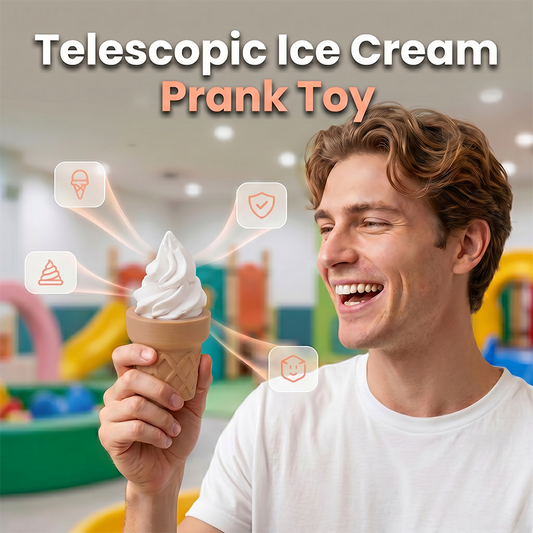 3D Printed Telescopic Ice Cream Prank Toy