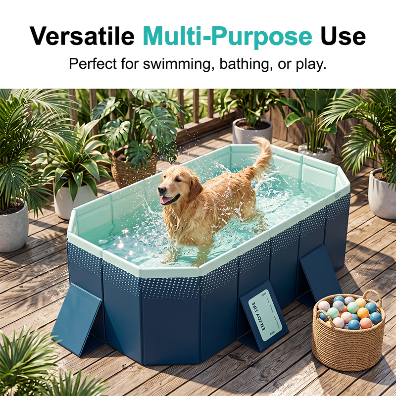 🥳VENTE EXCEPTIONNELLE 2026🥳💞PLUS DE 50 000 VENDUS !👵❤️ Piscine épaisse non gonflable – profitez d'activités aquatiques amusantes et rafraîchissez-vous à la maison en été.