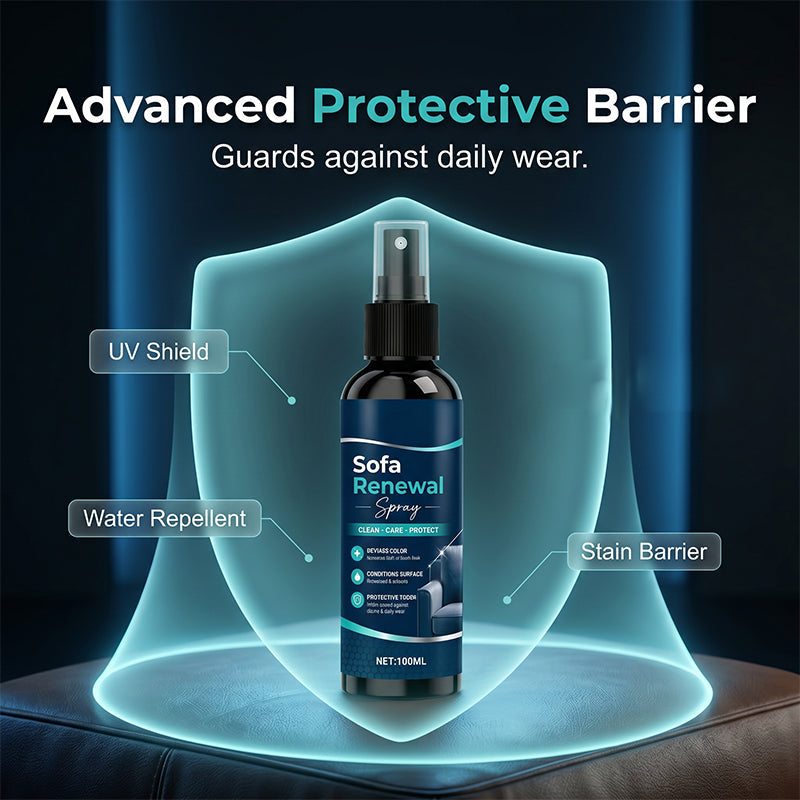 💞 PLUS DE 50 000 EXEMPLAIRES VENDUS ! 🧴🛡️ 50 % DE RÉDUCTION ! Spray régénérant pour canapés – Nourrit en profondeur et adoucit, prévient les fissures. Crée un bouclier invisible contre les éclaboussures et les taches.! ✨