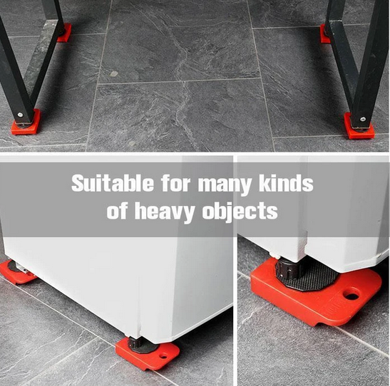🎁Nouveautés 2026 : 50 % de réduction ! 💥 Système de déplacement de meubles : soulèvez et faites glisser jusqu’à 360 kg, rotation à 360°, patins respectueux des sols. 💪