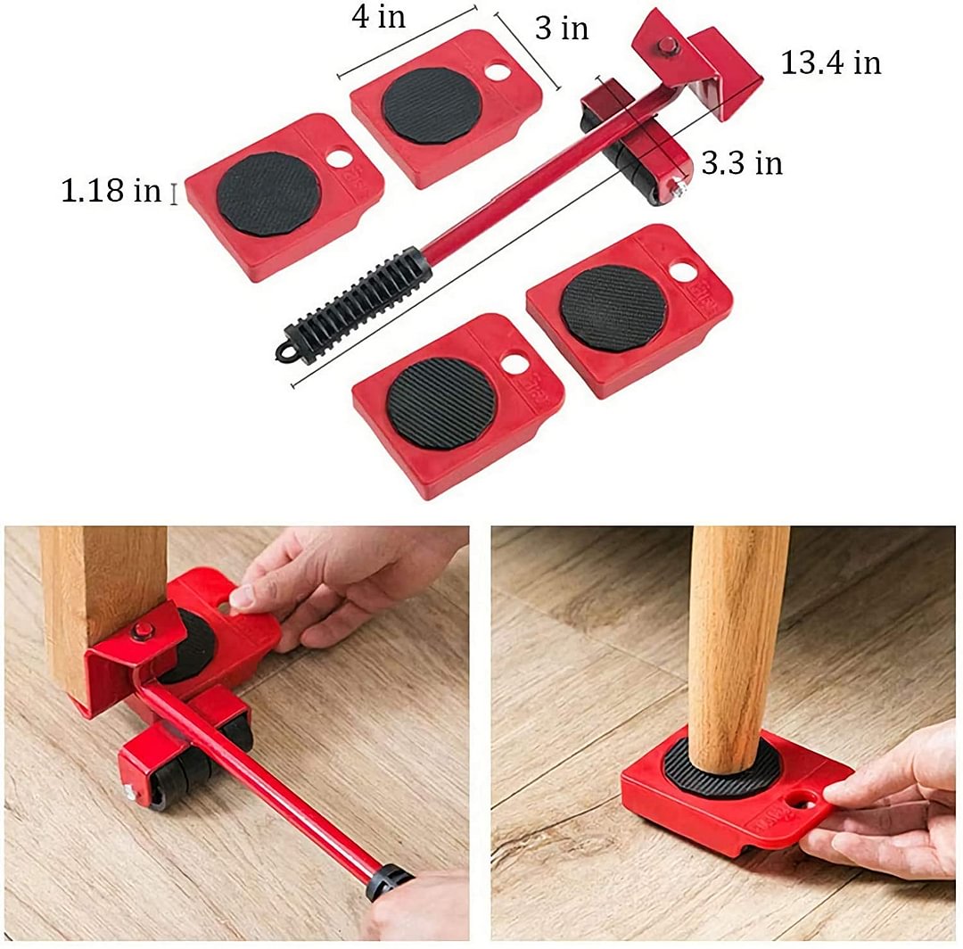🎁Nouveautés 2026 : 50 % de réduction ! 💥 Système de déplacement de meubles : soulèvez et faites glisser jusqu’à 360 kg, rotation à 360°, patins respectueux des sols. 💪