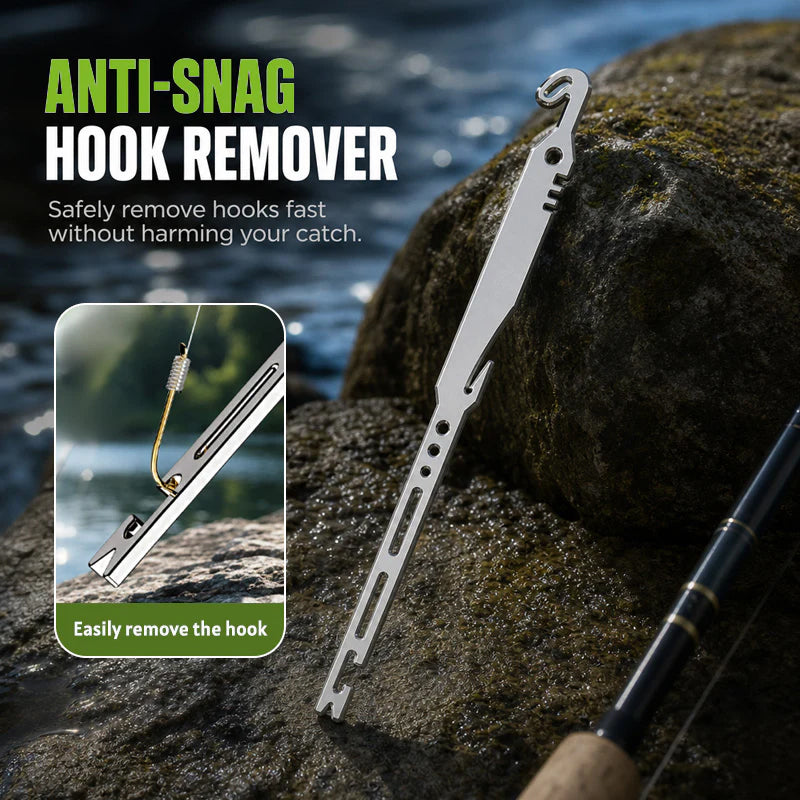 🎣🔥 -50% Outil pêche 6-en-1 compact robuste, décrocheur et noueur polyvalent pour toutes vos sorties en mer ✨