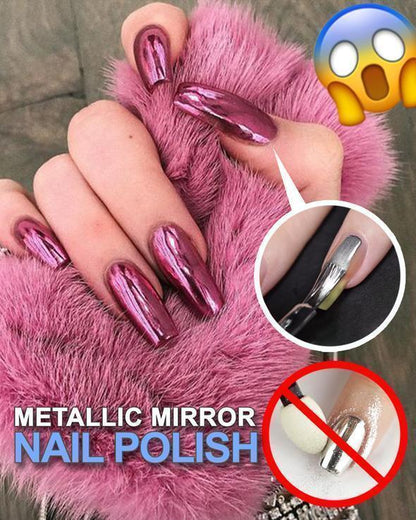 2026 Vernis à ongles métallisé miroitant et glamou