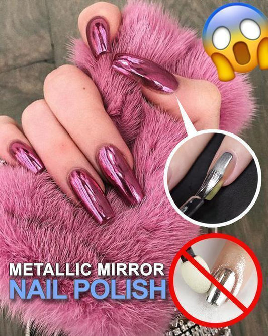 2026 Vernis à ongles métallisé miroitant et glamou