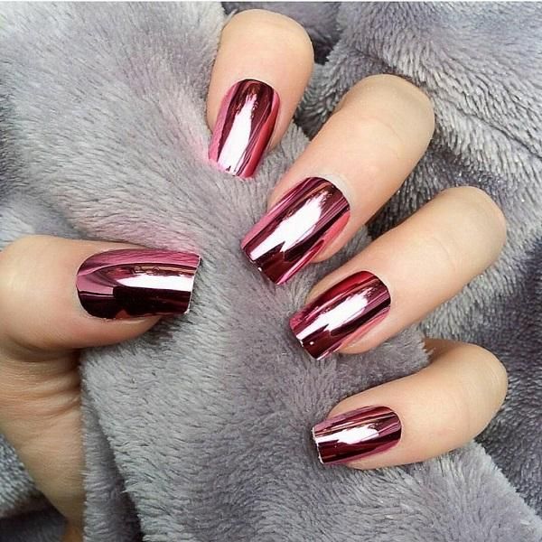 2026 Vernis à ongles métallisé miroitant et glamou