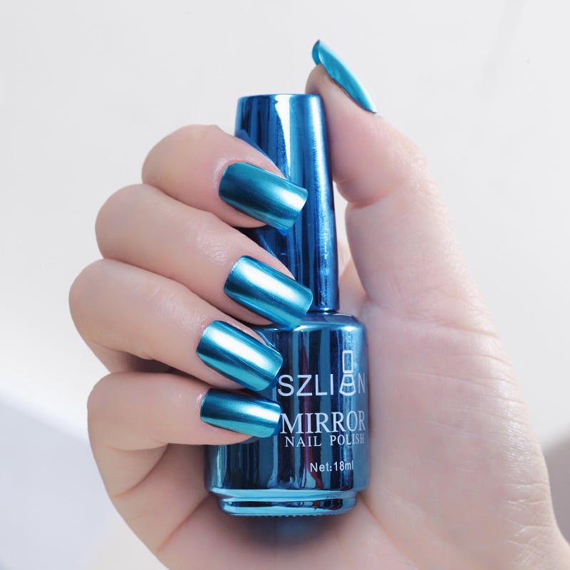 2026 Vernis à ongles métallisé miroitant et glamou