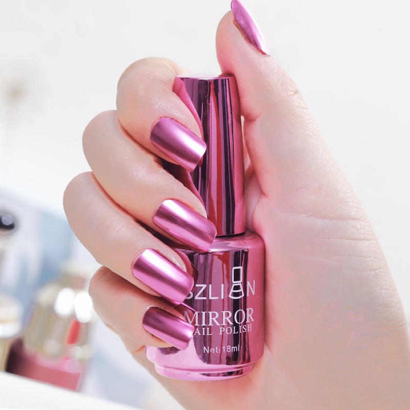 2026 Vernis à ongles métallisé miroitant et glamou