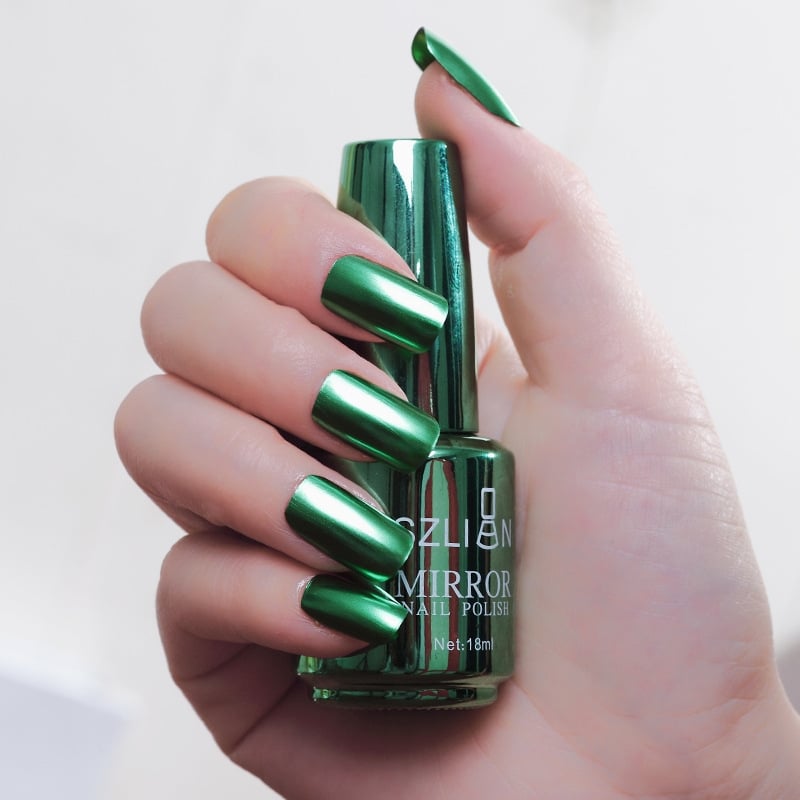 2026 Vernis à ongles métallisé miroitant et glamou