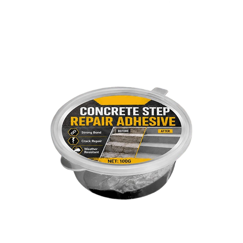 💞 PLUS DE 50 000 EXEMPLAIRES VENDUS ! 🔧🏠 50 % DE RÉDUCTION ! Colle de réparation pour marches en béton – Colle de manière permanente les marches et allées fissurées. Résistante aux intempéries : supporte la chaleur, le gel et la pluie! 🛡️✨