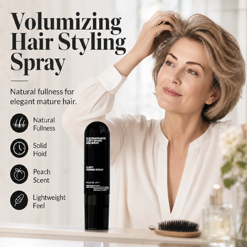 🍑 PROMO FLASH : 50% DE RÉDUCTION ! Spray Volume Cheveux au Parfum de Pêche – Formule Légère & Fixation Souple for Un Volume Naturel Toute la Journée ✨💇