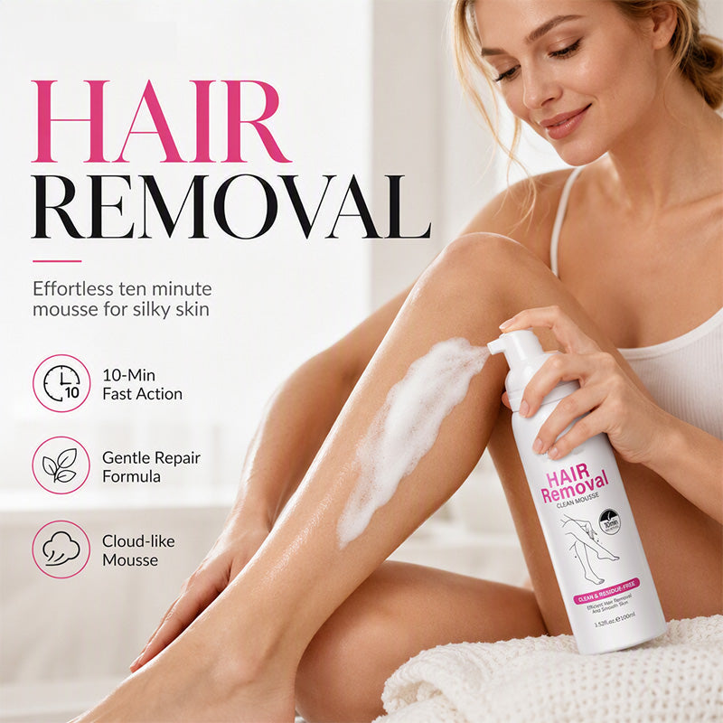 Mousse dépilatoire douce ⏰50 % DE RÉDUCTION⏰ Mousse dépilatoire douce – Résultats rapides, formule hydratante, texture mousse fine – Parfaite pour les soins du corps ! 🛁