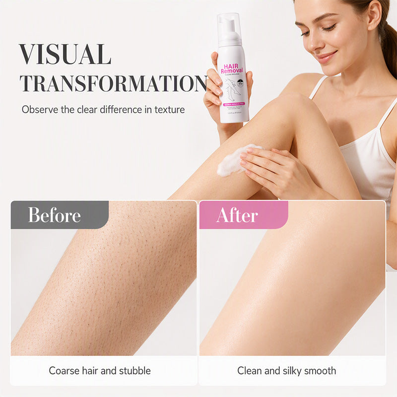 Mousse dépilatoire douce ⏰50 % DE RÉDUCTION⏰ Mousse dépilatoire douce – Résultats rapides, formule hydratante, texture mousse fine – Parfaite pour les soins du corps ! 🛁