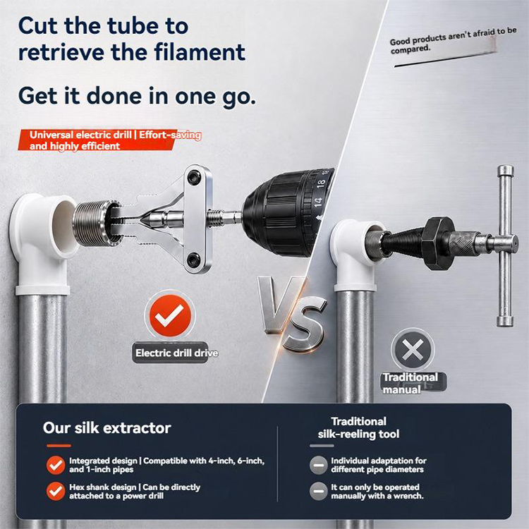 🔩 50 % DE RÉDUCTION MAINTENANT ! Extracteur de vis cassées en acier haute résistance – Extraction et prise 2 en 1, pour vis bloquées, filetages et tiges coincées