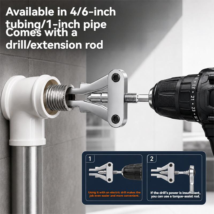 🔩 50 % DE RÉDUCTION MAINTENANT ! Extracteur de vis cassées en acier haute résistance – Extraction et prise 2 en 1, pour vis bloquées, filetages et tiges coincées