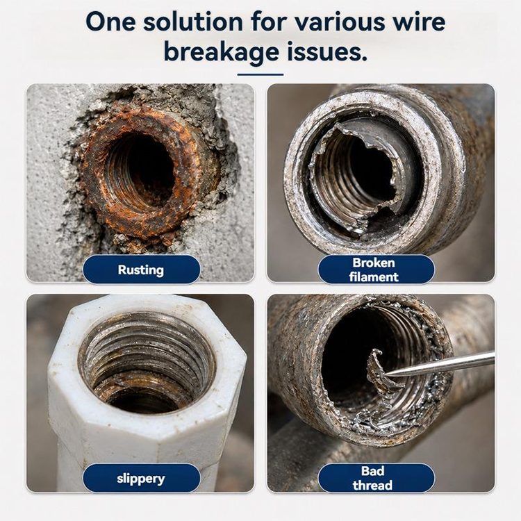 🔩 50 % DE RÉDUCTION MAINTENANT ! Extracteur de vis cassées en acier haute résistance – Extraction et prise 2 en 1, pour vis bloquées, filetages et tiges coincées