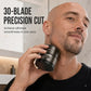 💈🔋 Rasoir Électrique 2-en-1 pour Crâne et Barbe – 30 Lames, Tête Flottante 360° et Affichage Numérique