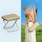 Tabouret pliant portable avec design de sac à main