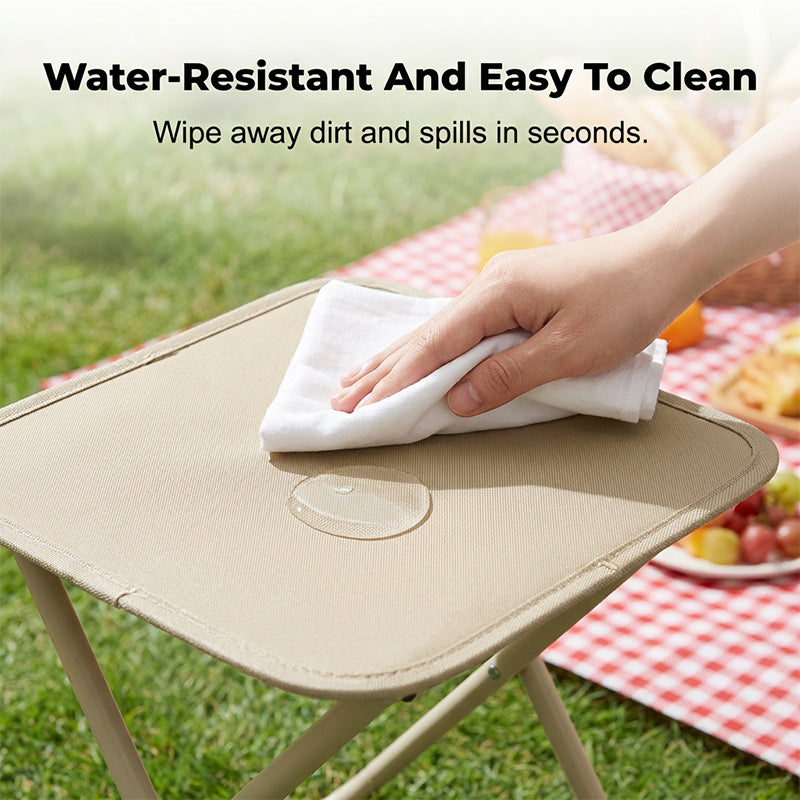 Tabouret pliant portable avec design de sac à main
