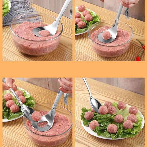 📢📢 50 % DE RÉDUCTION !! ⏰ Moule à boulettes en acier inoxydable
