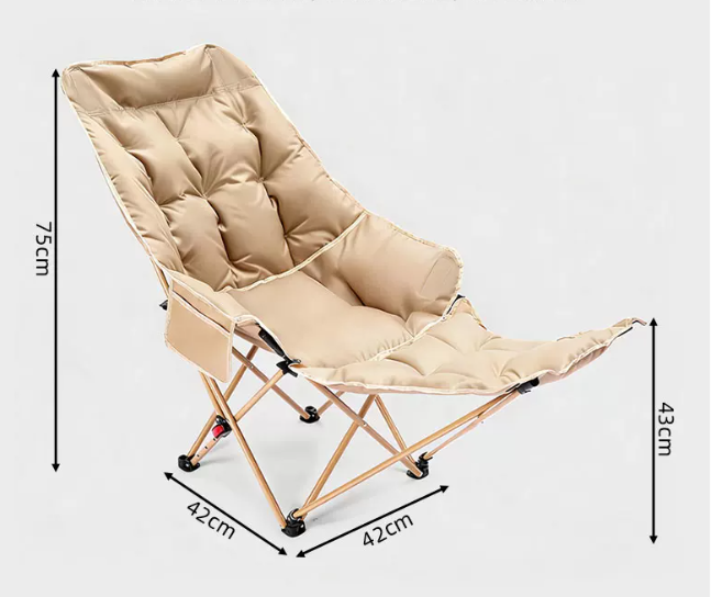 🏕️ 50 % DE RÉDUCTION MAINTENANT ! Chaise longue pliante pour extérieur en structure légère – Détente et transport 2 en 1, pour plage, camping, festival et jardin