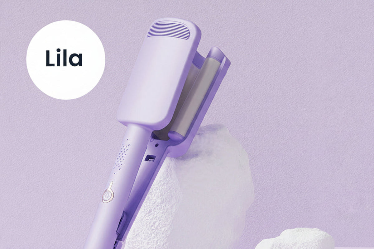 ⏰⌛Aujourd'hui seulement : 50 % de réduction !🎁🪮 Fer à boucler 32 mm pour des ondulations souples et volumineuses – 4 réglages de température